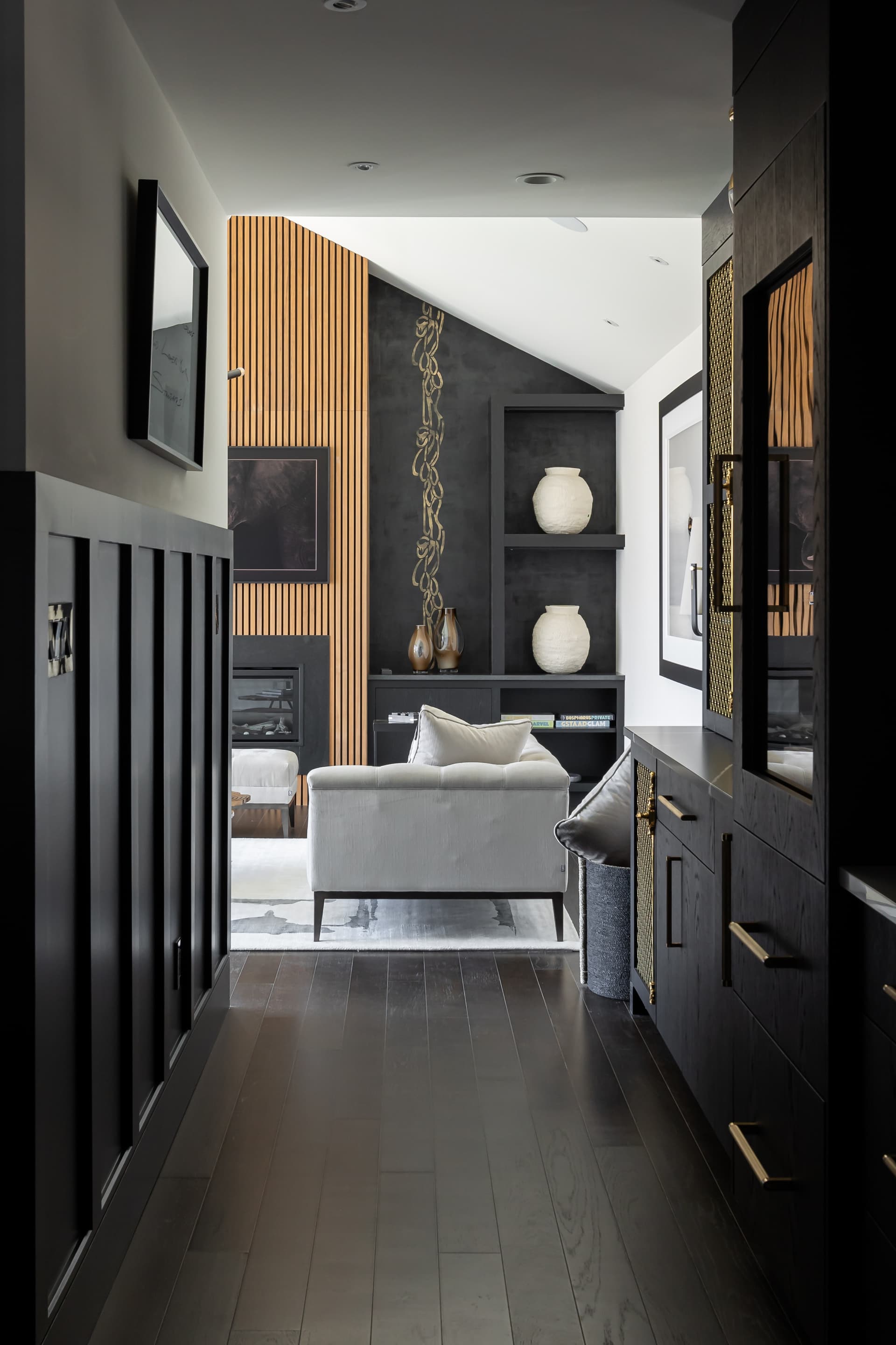 Custom cabinetry detail