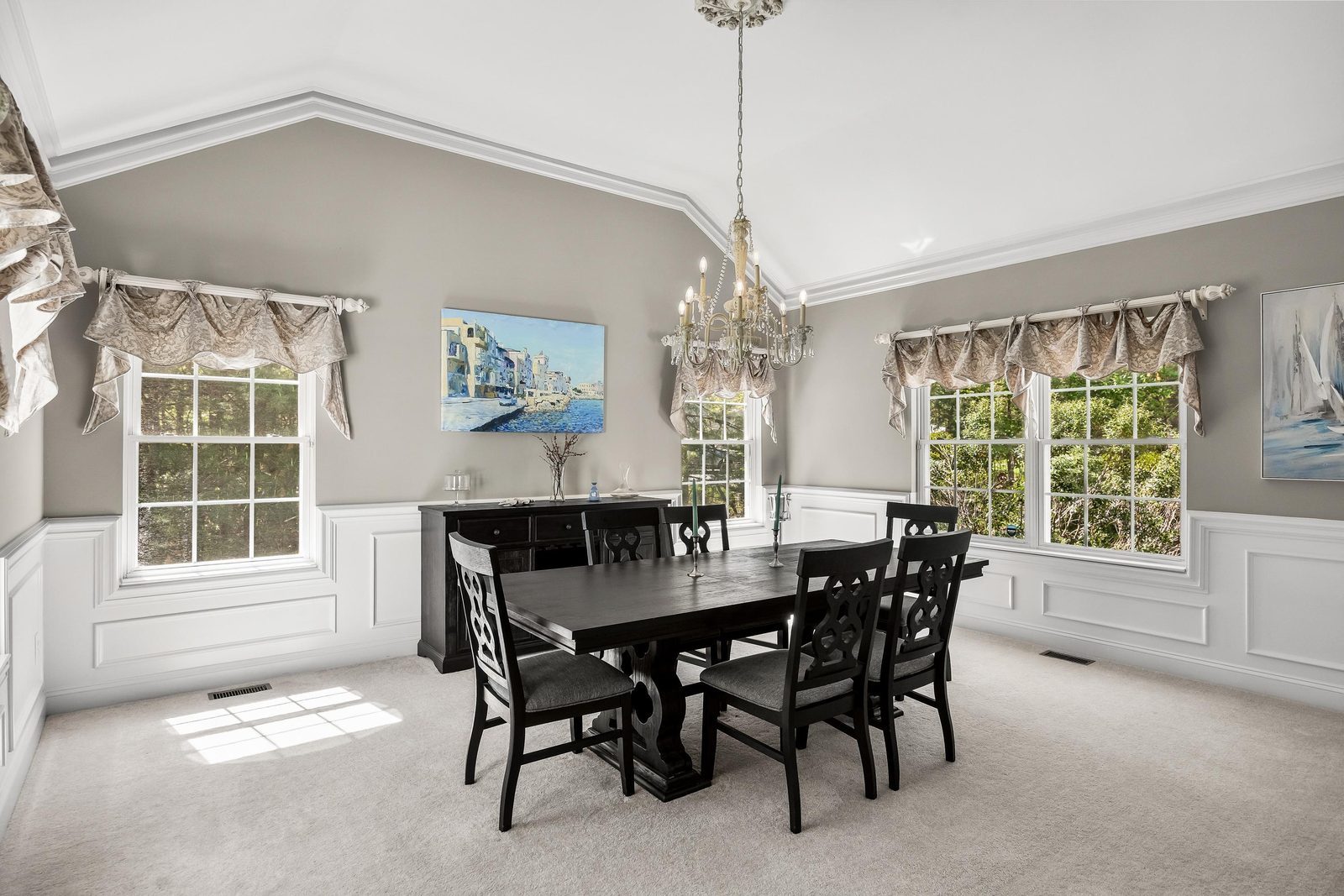 Dining room chandelier, Marlton NJ