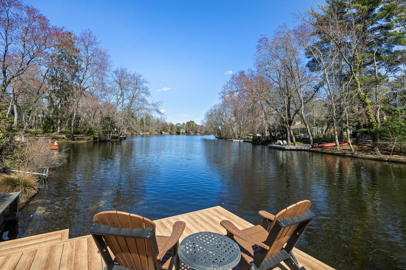 Waterfront dock, Medford NJ